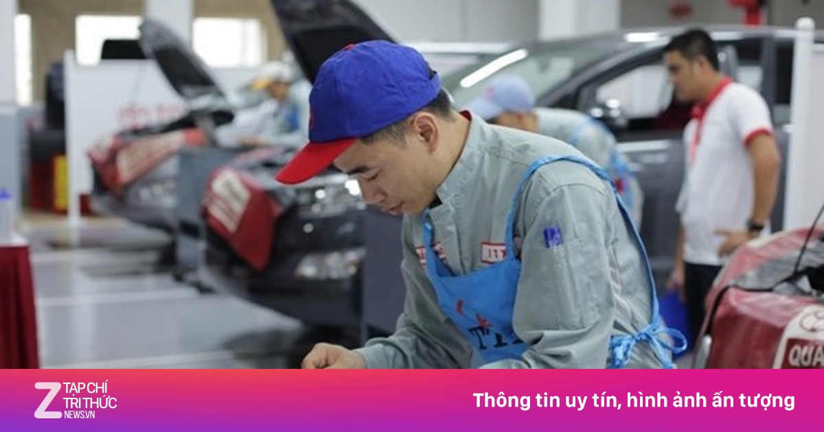 Hành trình 20 năm nuôi dưỡng lao động lành nghề của Toyota TTDN