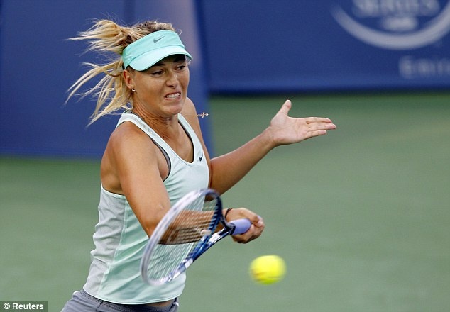 'Bup be' Sharapova rut lui khoi giai My mo rong hinh anh