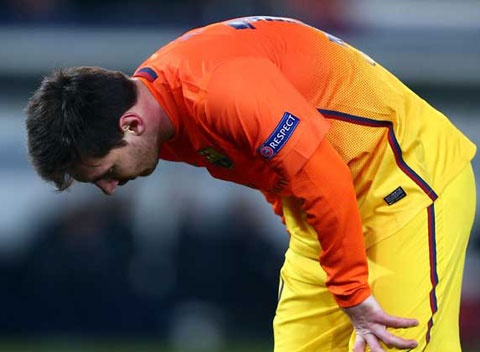 Chuyen gi dang xay ra voi Messi? hinh anh