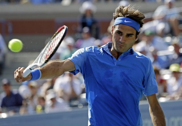 Federer thang tran de dang tai vong 2 US Open hinh anh