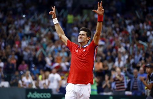 Djokovic giup Serbia gianh quyen vao chung ket Davis Cup hinh anh