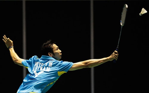 Ve nuoc chua duoc 12 gio, Tien Minh da lao vao danh giai hinh anh