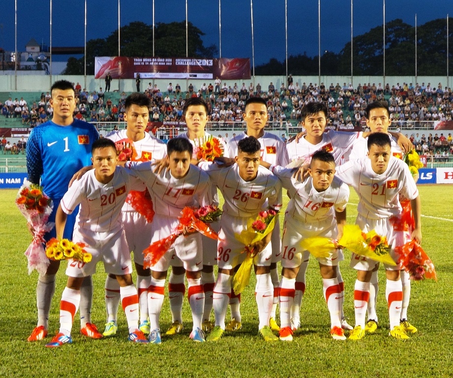 Chum anh chien thang vat va cua U23 Viet Nam hinh anh