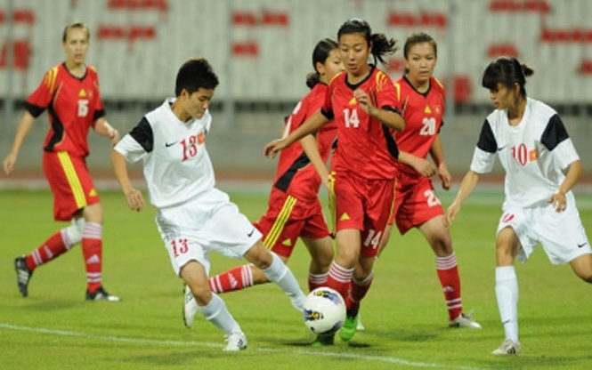 Tuyen nu Viet Nam tap trung chuan bi SEA Games hinh anh
