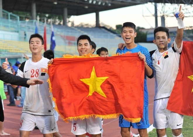 U19 Viet Nam lap hang loat ky luc tai vong loai chau A hinh anh