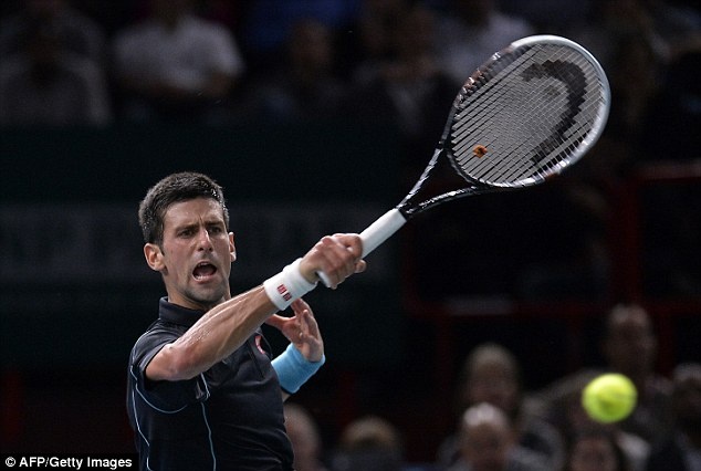 Djokovic dang quang ngoan muc giai Paris Masters hinh anh