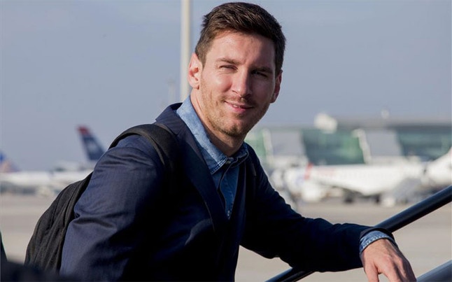 Messi ve nuoc dieu tri chan thuong hinh anh