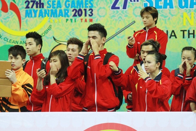 Lich thi dau SEA Games 8/12: Wushu tiep tuc san vang hinh anh