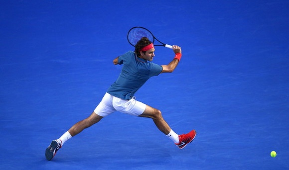 Federer cham tran Murray tai tu ket Australia Open hinh anh