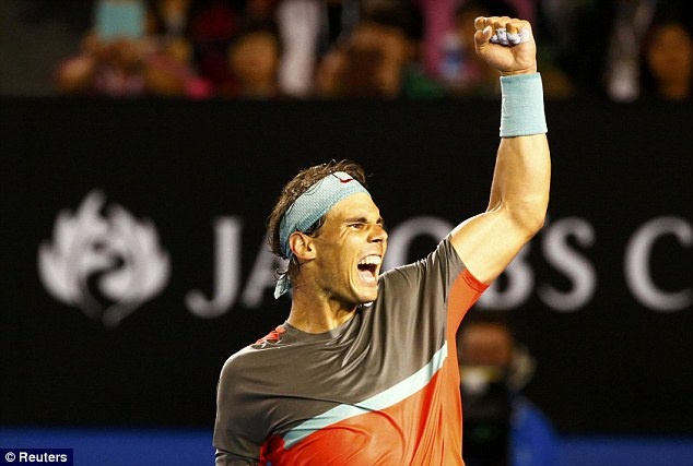 Nadal an mung day cam xuc khi khuat phuc Federer hinh anh