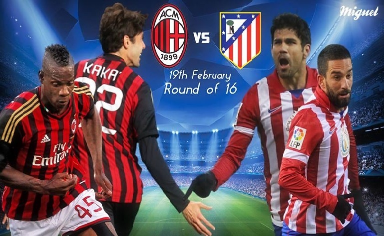 AC Milan - A.Madrid: Balotelli do tai Diego Costa hinh anh