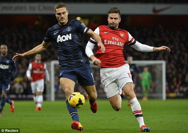 Vidic se gia nhap Inter Milan hinh anh