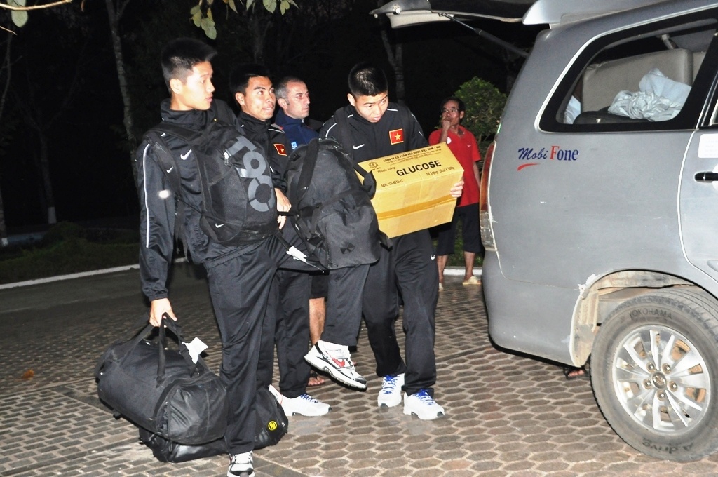 U19 Viet Nam hoi quan, tich cuc tap luyen hinh anh