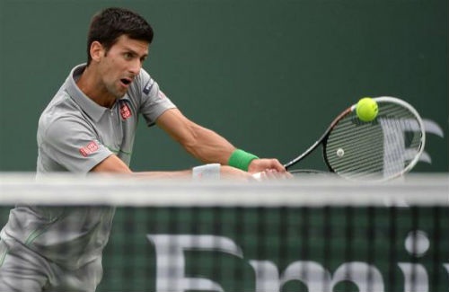 Djokovic nghenh chien Isner o ban ket Indian Wells hinh anh