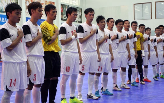 Thai Son Nam thong tri danh sach tuyen futsal Viet Nam hinh anh