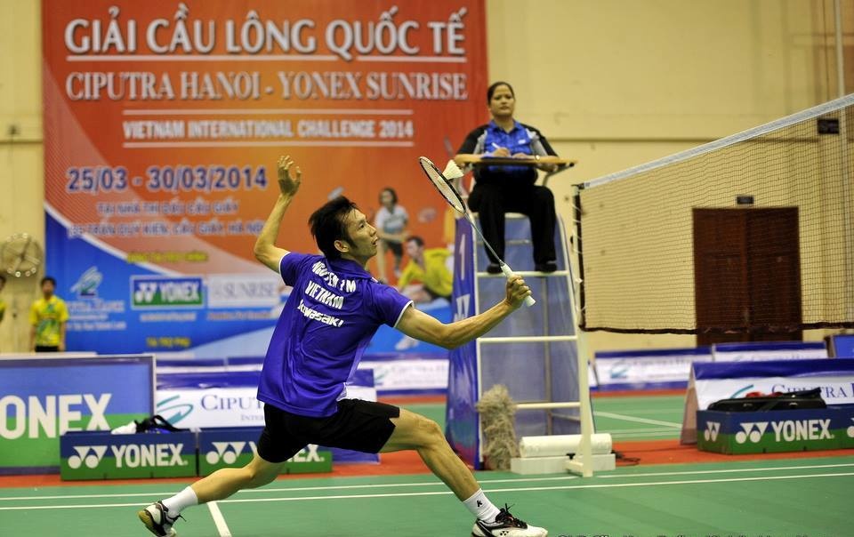 Tien Minh giai ma than dong cau long Indonesia hinh anh