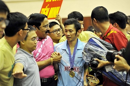 Tien Minh: Chua thay khan gia o dau cuong nhiet nhu Ha Noi hinh anh