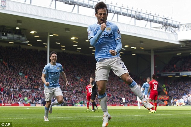 David Silva xứng đáng là cầu thủ xuất sắc, ổn định nhất của Man City mùa bóng năm nay.