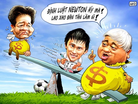 Bầu Kiên đã chơi bầu Hiển một vố đau khi cuỗm Lê Công Vinh dù tiền đạo này đã tuyên bố sẽ ở lại Hà Nội T&T.