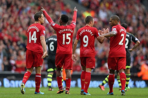 Liverpool đứng trước cơ hội cực lớn để lên ngôi VĐQG lần thứ 19 sau 24 năm chờ đợi.