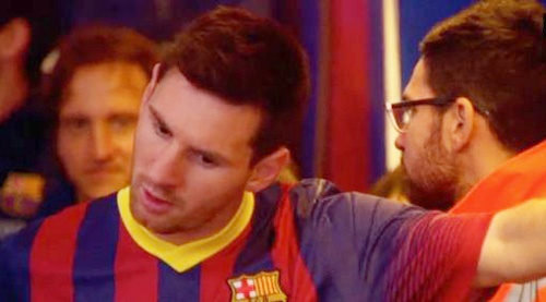 Messi lai non khan trong duong ham hinh anh