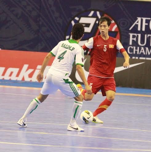 Futsal Viet Nam thua dau tran ra quan giai chau A hinh anh