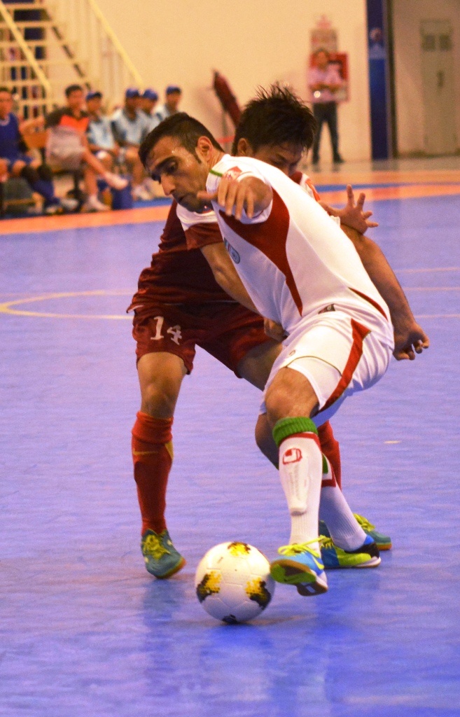 Tuyen futsal Viet Nam  du giai quoc te chat luong hinh anh