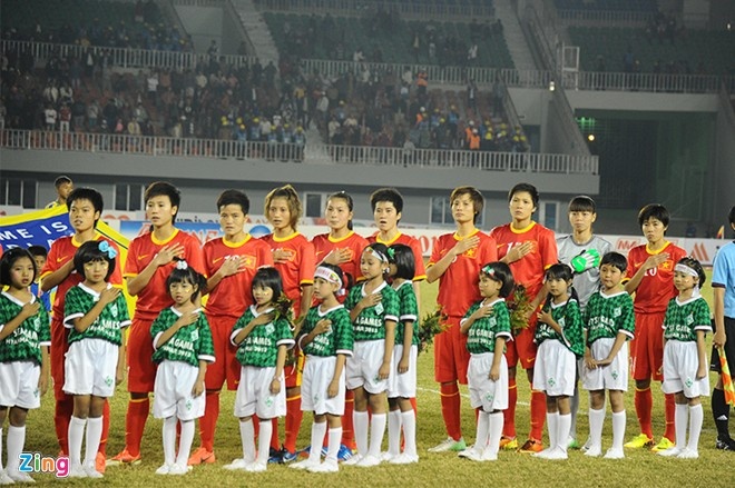 Minh Nguyệt và các đồng đội đặt quyết tâm giành vé dự World Cup thông qua Asian Cup diễn ra trên sân nhà.