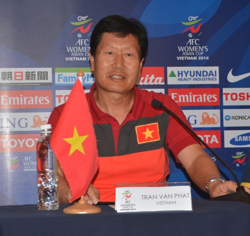 HLV Trần Vân Phát rất hài lòng với sự chuẩn bị của ĐT nữ Việt Nam trước thềm Asian Cup năm nay.