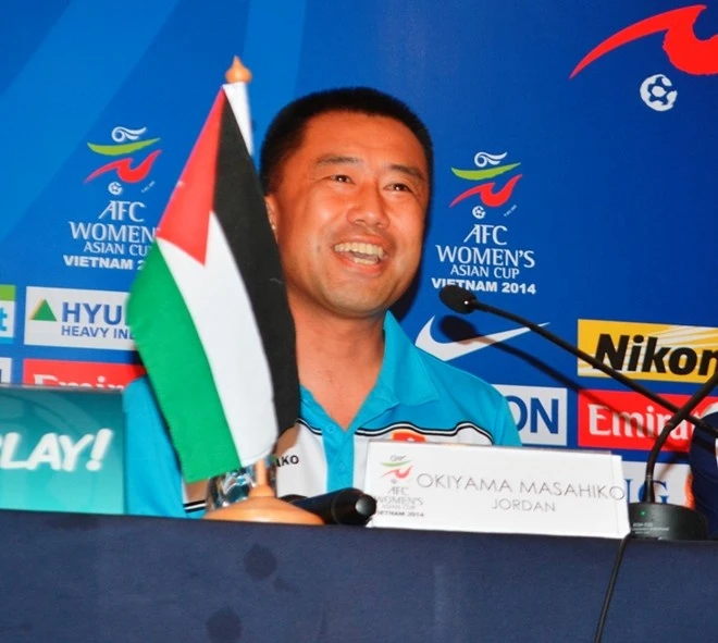 Dưới sự dẫn dắt của Okiyama, tuyển nữ Jordan đã có thấy sự tiến bộ vượt bậc trong thời gian ngắn. Họ cũng từng đá tập với đội nữ Bayern Munich trong quá trình chuẩn bị cho Asean Cup.