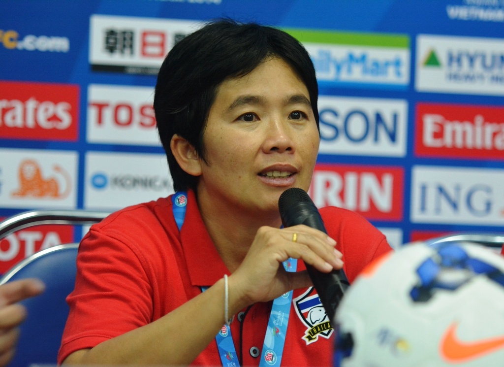 Thai Lan met moi truoc tran play-off voi Viet Nam hinh anh