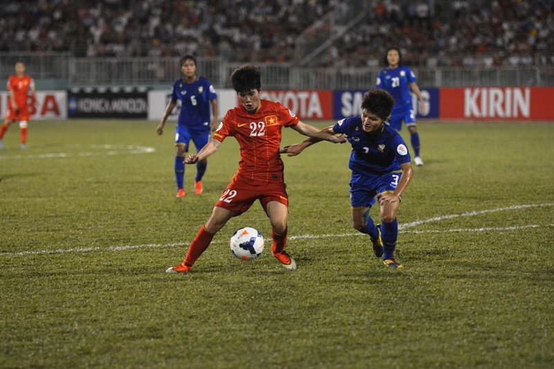 ĐTVN đã chơi rất nỗ lực trong hiệp 2 nhưng không thể lật ngược thế trận.