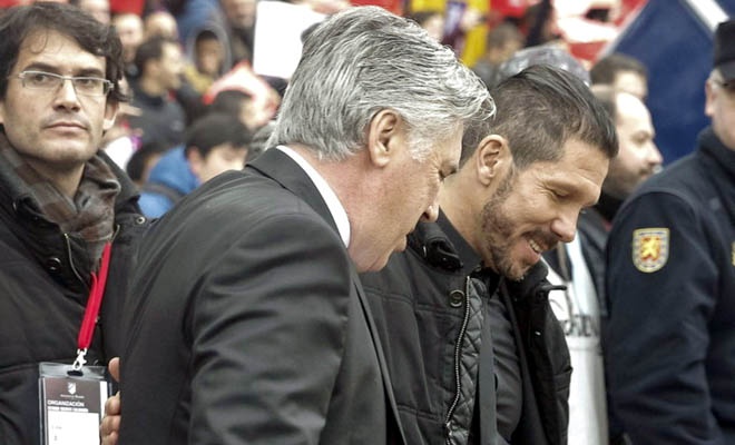 Ancelotti và Simeone là 2 chuyên gia của những trận chung kết.