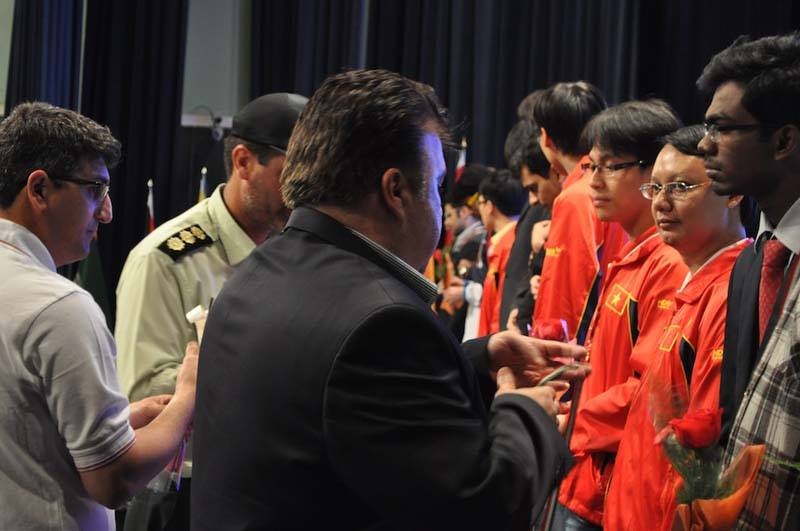 Tuyển nam đoạt huy chương ở cả 3 nội dung tham dự.