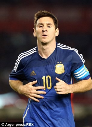Bàn thắng duy nhất của Messi được ghi tại World Cup 2006 trong trận Argentina thắng Serbia 6-0.