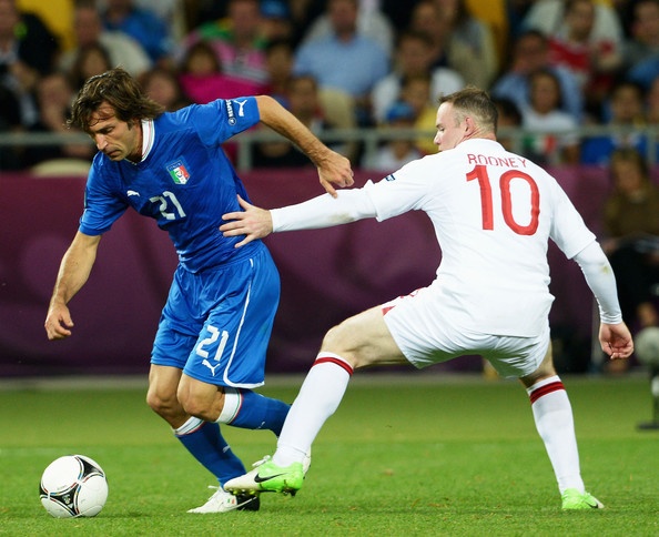 Pirlo đã chơi cực hay tại trận tứ kết với Anh ở EURO 2012. Tâm lý thỏa mái giúp anh thực hiện cú đá 11m ở loạt sút luân lưu theo kiểu panelka giúp Italia giành chiến thắng.