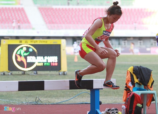 Nguyễn Thị Oanh xuất sắc đoạt HCV ở nội dung sở trường.