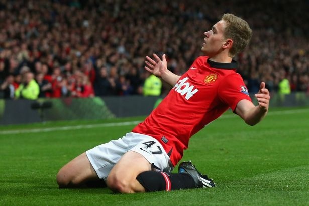 James Wilson, cầu thủ đã ghi 2 bàn cho M.U cuối mùa trước nhiều khả năng sẽ được Van Gaal trọng dụng.