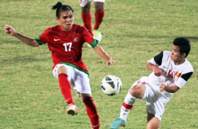 U19 Viet Nam cham tran U21 Indonesia tai giai U22 DNA hinh anh