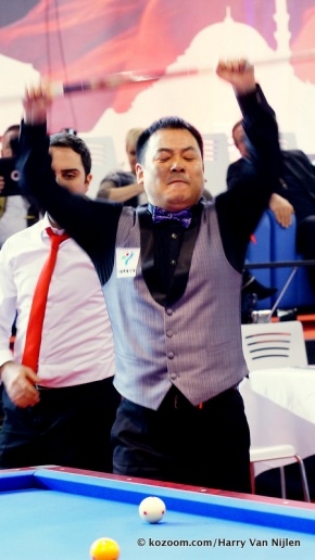 Cho Jea Ho là 1 trong 10 cơ thủ xuất sắc nhất thế giới ở nội dung carom 3 băng. Anh vô địch thế giới tại Istanbul vào tháng 2 năm nay.