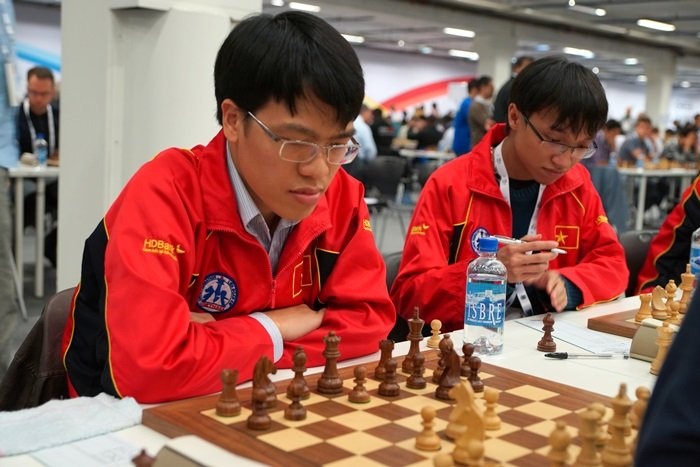 Tuyen co vua Viet Nam tro lai mach thang hinh anh