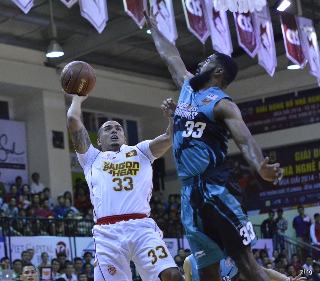 Saigon Heat cong hien tran dau kich tich nhat giai ABL hinh anh
