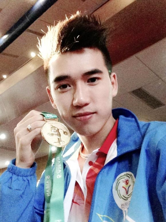 Trần Hoài Nam, sinh năm 1995 gây ấn tượng với loạt giải thưởng, huy chương như: HCV đồng đội tại Đại hội thể thao học sinh Đông Nam Á, hạng 1 vô địch trẻ TP HCM...