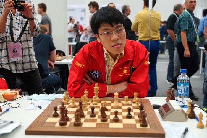 Co vua Viet Nam co tran hoa lich su voi doi vo dich the gioi hinh anh