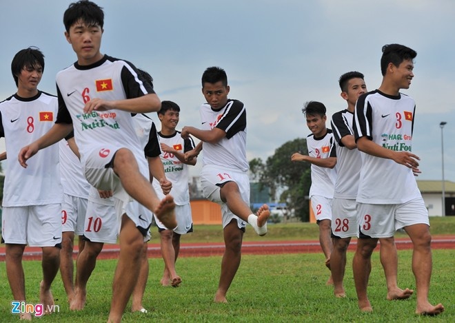 U19 san sang danh bai U21 Campuchia de vao ban ket hinh anh