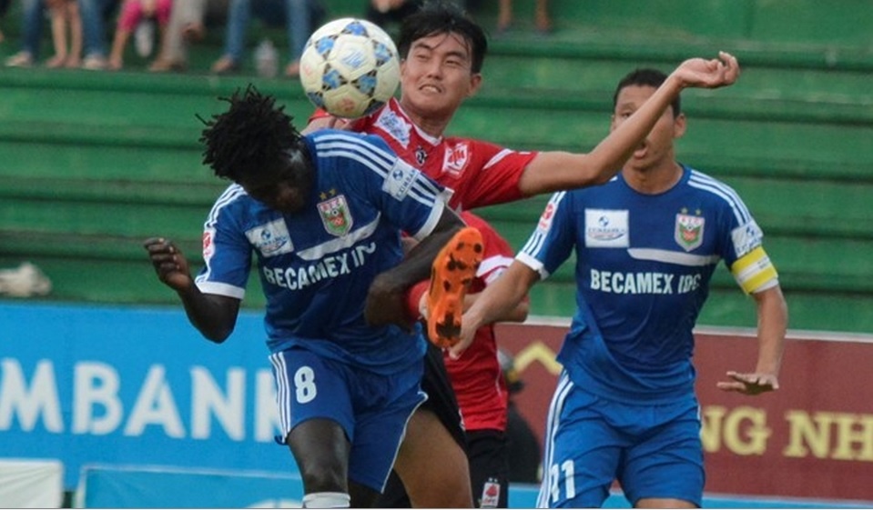 Cau thu V.League chi chay trung binh 5,8 km moi tran hinh anh