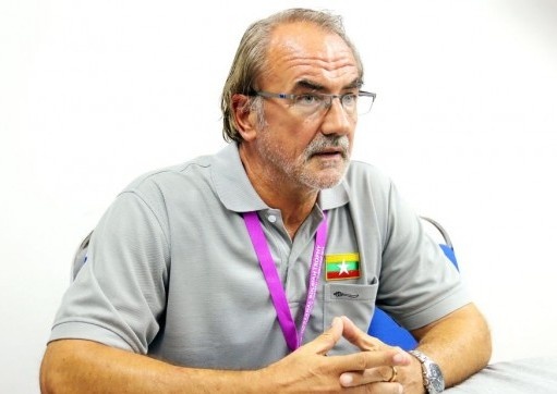 HLV Gerd Zeise đã thổi 1 luồng sinh khí mới vào đội U19 Myanmar.