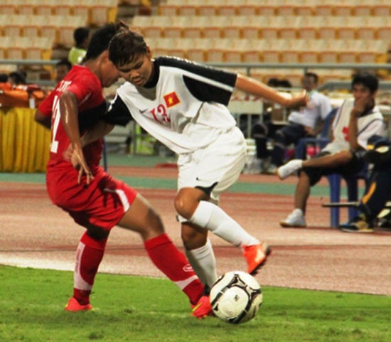 U19 nu Viet Nam vao chung ket giai U19 DNA hinh anh