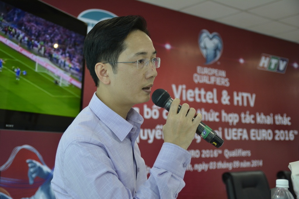 Đại diện công ty truyền hình Viettel cũng cho biết mình đã có bản quyền vòng loại World Cup 2018.