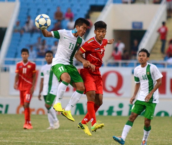 Trong 2 trận đấu tại vòng bảng giải U19 ĐNA năm nay, U19 Myanmar ghi được 5 bàn thắng trong chiến thắng 2-1 trước U19 Thái Lan và 3-0 trước U19 Indonesia.